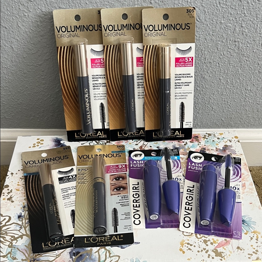 L’Oréal & Covergirl Mascara Lot